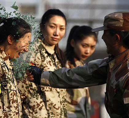 女保镖训练图片